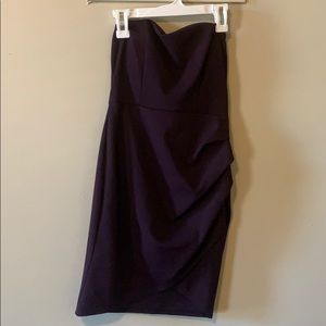 Purple formal dress